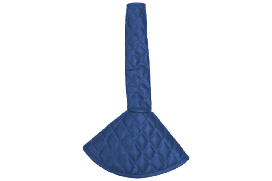 Blue Quilted Gear Shift Cover