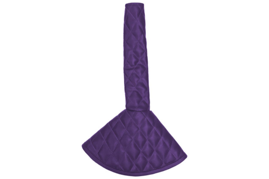 Dark Purple Quilted Gear Shift Cover