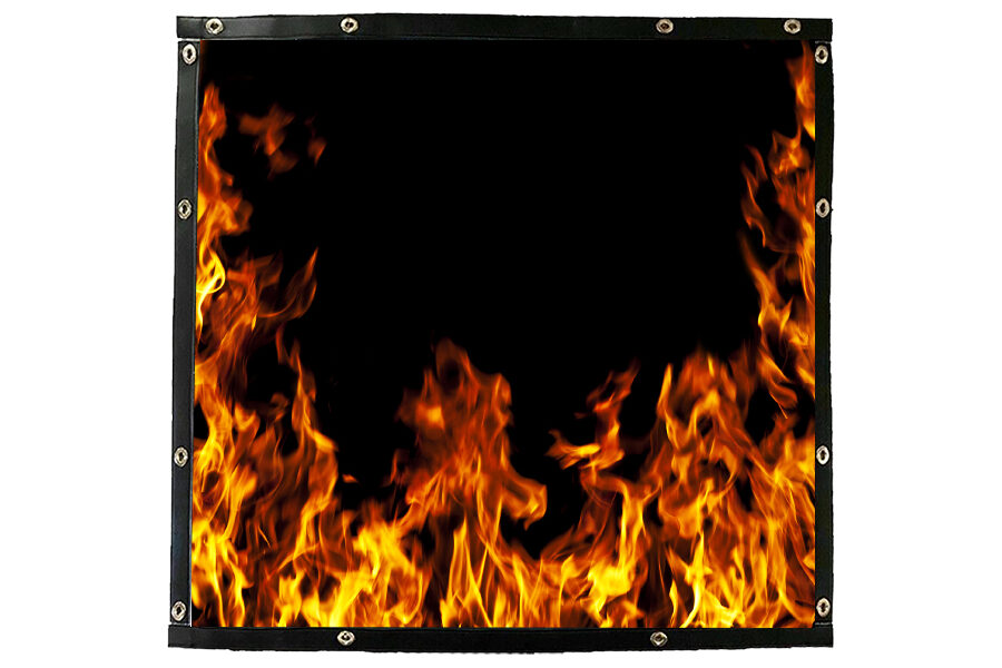 Flames Bug Screen