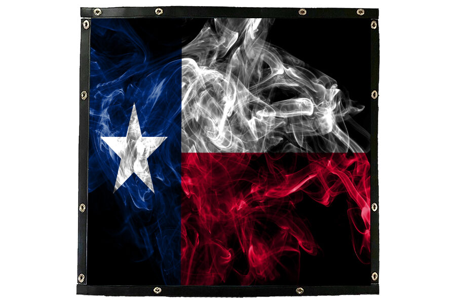 Smoky Texas Flag Bug Screen