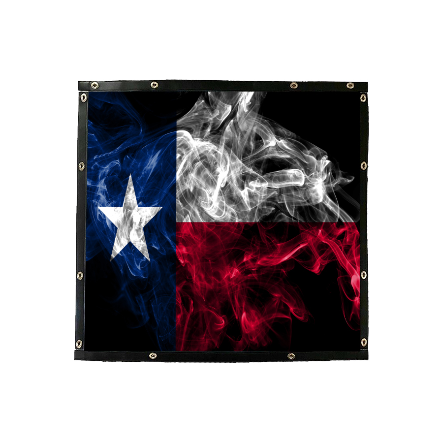 Smoky Texas Flag Bug Screen