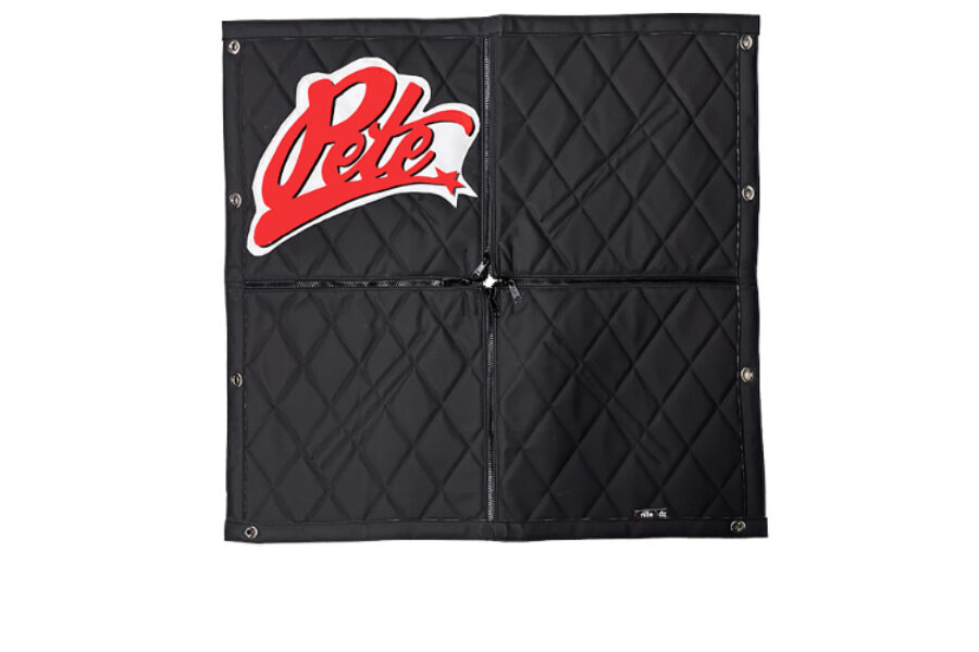 2-Zip Winter Front with Red & White Pete Logo & YKK Zipper