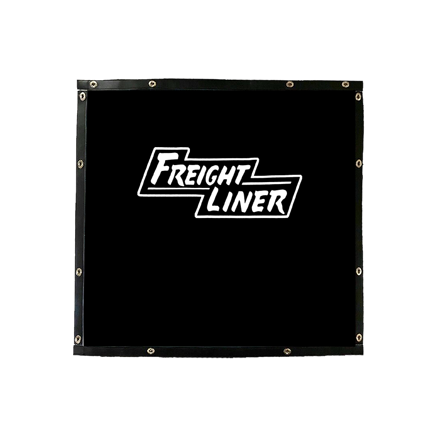 Freight Liner Logo on Black Screen